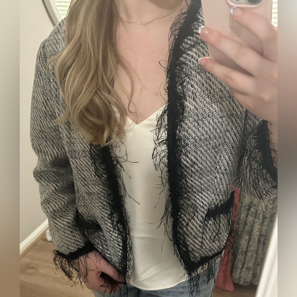 Vintage W D platinum blazer